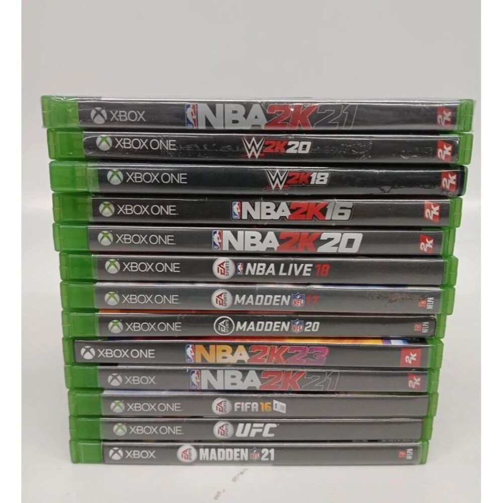 lot of 13 xbox one sport games.